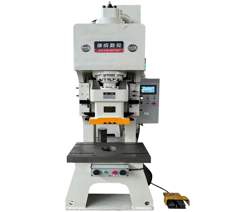 Hydraulic power press for punching, stamping, and precision metal forming operations