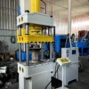 Left side view of 100 ton hydraulic press machine industrial equipment