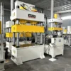 Left side angle of the 315 ton double cylinder hydraulic press machine.