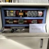 Independent electrical control cabinet of the 315 ton four column hydraulic press.