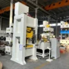 500 ton hydraulic press left side view