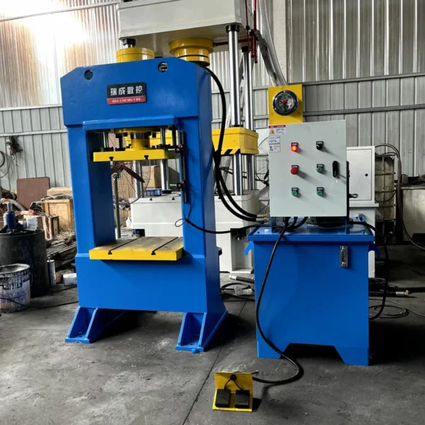 80 ton gantry hydraulic press right side view heavy duty hydraulic press machine