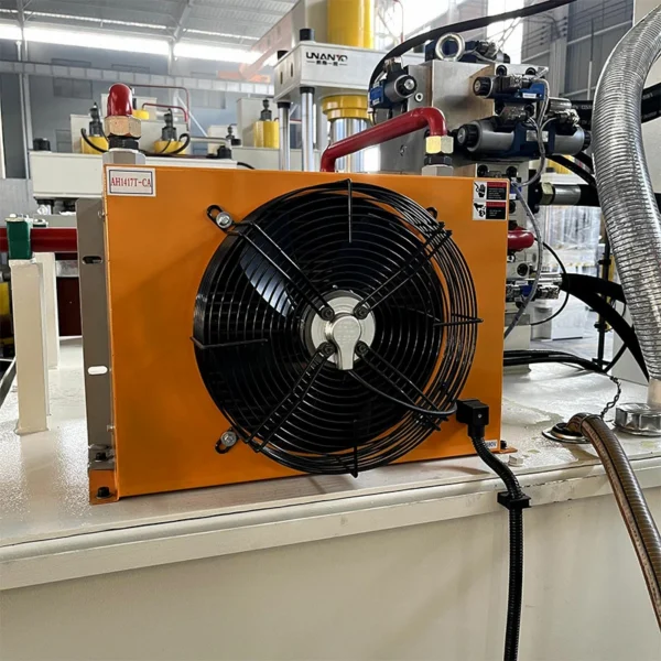 air cooling system for 500 ton hydraulic press machine