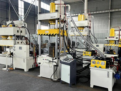Automotive hydraulic press production line used for metal stamping applications