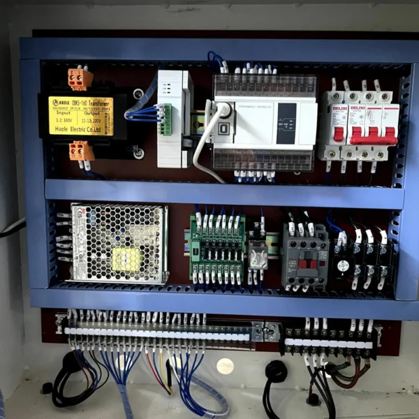 Electrical cabinet of 100 ton hydraulic press machine control system
