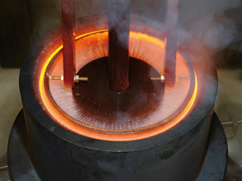 Quenching process of key hydraulic press components at Ruicheng factory