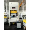 200 ton closed frame hydraulic press front view with lower ejector
