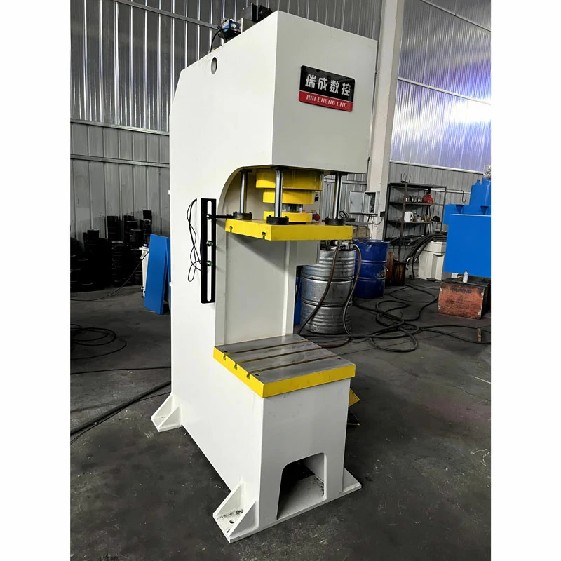 63 ton single arm hydraulic press 63 ton single arm hydraulic press front view for metal forming