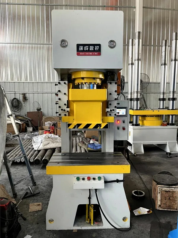 100 ton hydraulic punch press front view