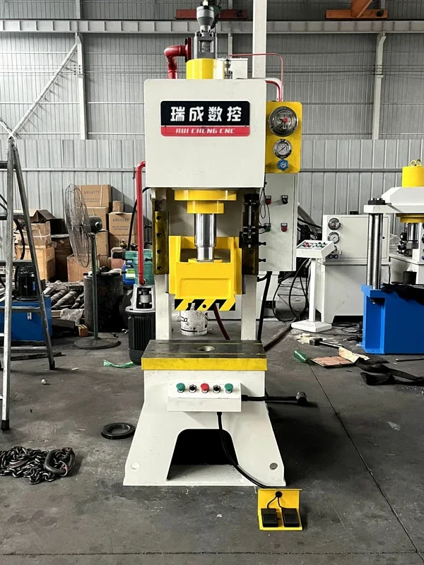 25 ton hydraulic punch press front view