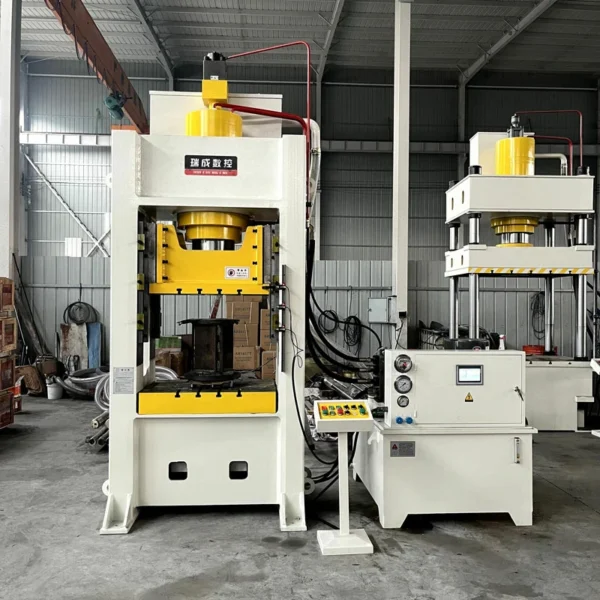 250 ton closed-frame hydraulic press front view