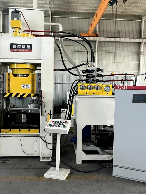 315-ton-closed-frame-hydraulic-press-front-view 315 ton closed frame hydraulic press front view