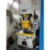 100 ton hydraulic punch press right view with lower ejector cylinder