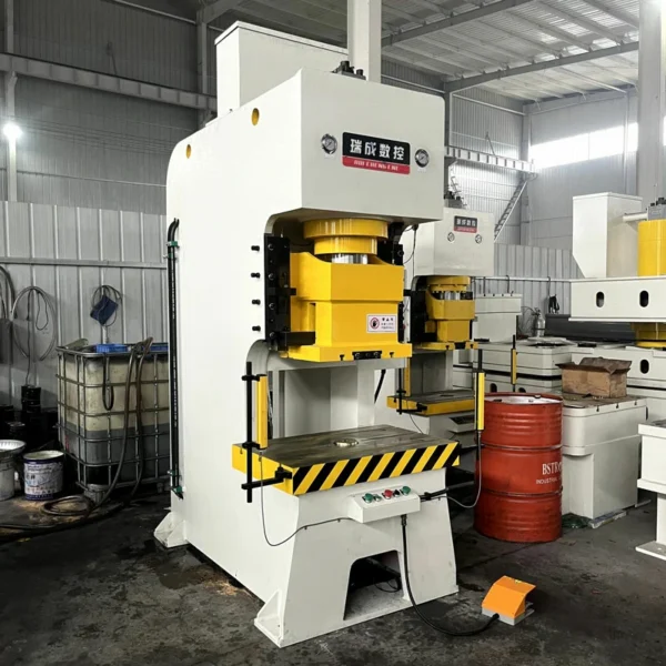 125 ton hydraulic punching press left view