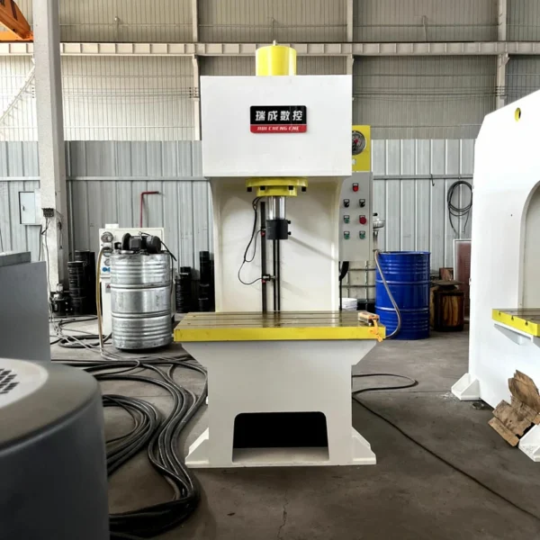 50 ton single arm hydraulic press front view